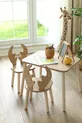 The Deer 1 Masa + 2 Sandalye (Çocuklar için Montessori Aktivite ve Etkinlik Masa Sandalye Takımı)