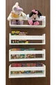 Bibliothèque Montessori blanche - étagère murale 4 pièces