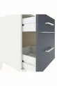Hyperion Commode 2 Lades Agaatgrijs-Antraciet