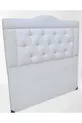 Titre DK Modèle Simple 'lik Tissu Blanc Plume de Poney Fait Main