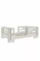 Mdflam Modern Montessori Children's Bed, Base, Bedframe - White