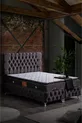 Ensemble de têtes de lit Roma, gris anthracite