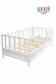 Lit pour bébé et enfant unisexe en bois naturel
