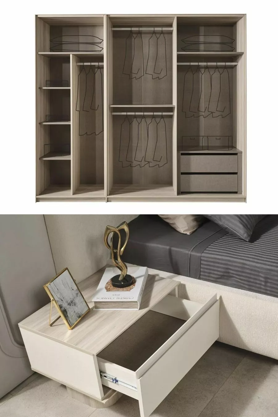 Ensemble de chambre à coucher Mobilya Güneş