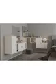 Set camera da letto modulare con armadio a cassetti con ante e set di scaffali