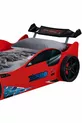 Lit avec voiture, Lit super ventilé avec voiture - Rouge
