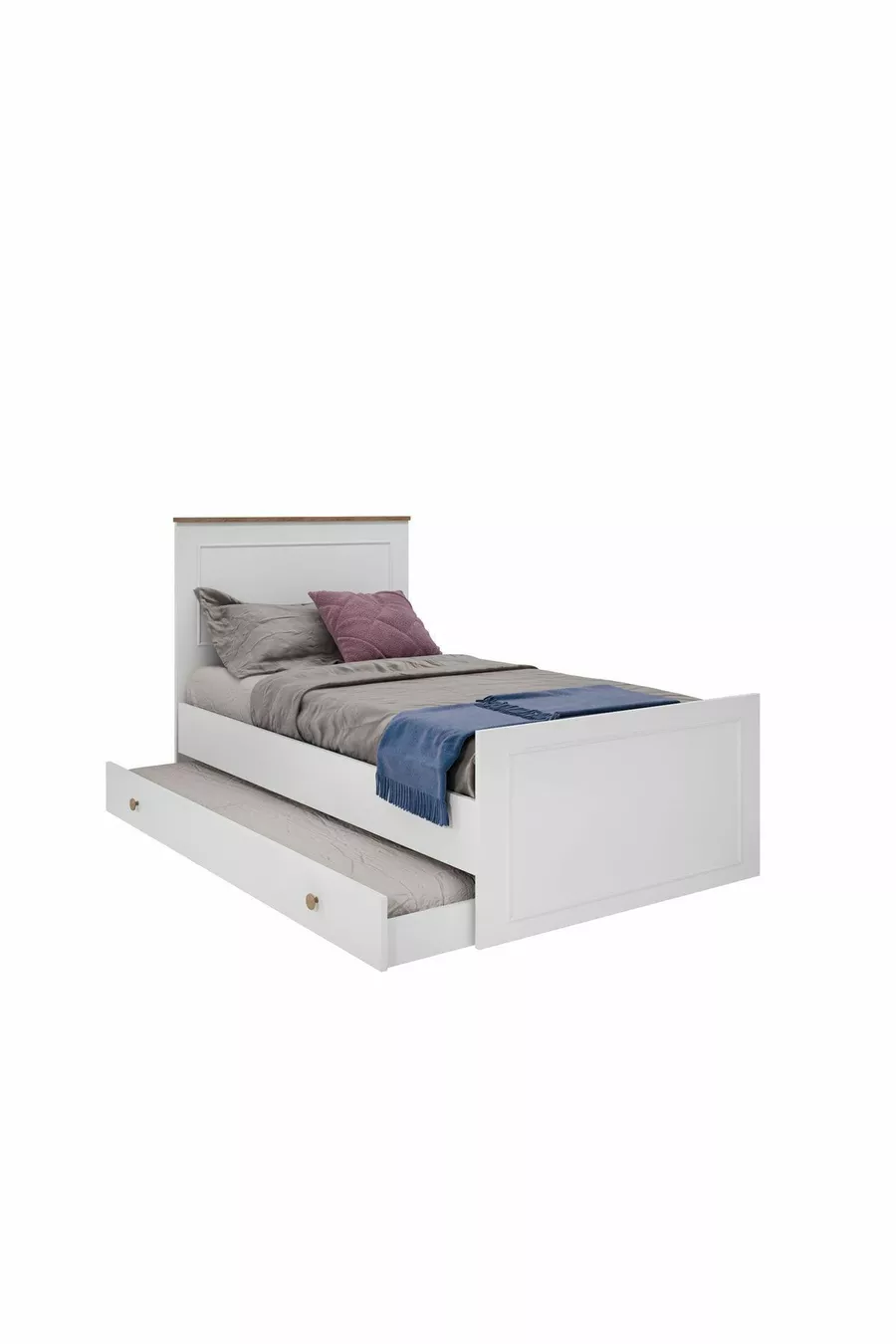 Smart Kinderbett mit Bettkasten () (%MDF)