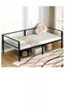 Black Camellia Cedar Bed Frame