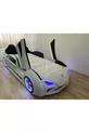 Supercarbeds - Lit Voiture - Extreme - Portes Ouvertes Vers le Haut - Blanc