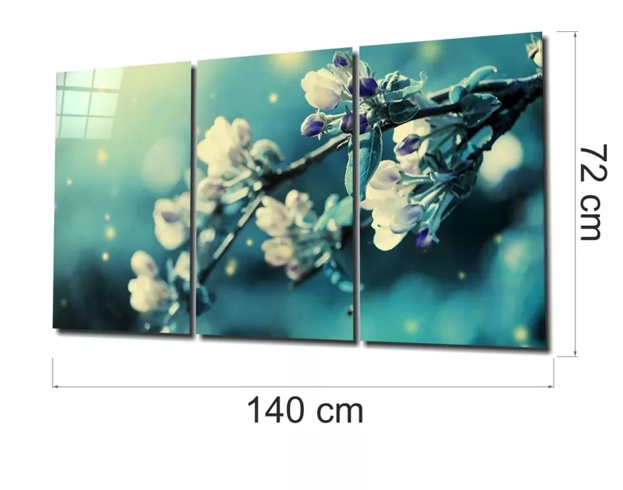 La Méga Peinture sur Verre des Fleurs de Printemps