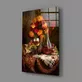 Peinture de verre à vin rouge