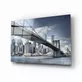 Peinture sur verre du pont de Brooklyn