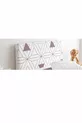 Housse de tête de lit pour chambre d'adolescent Rose poudré Motifs géométriques