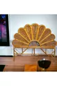 Double Bamboo Bed Headboard