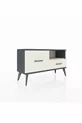 Arges Dresser Single Shelf 2 Drawers Anthracite-Agate