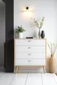 Commode Zen / Armoire polyvalente / Commode à tiroirs / Commode avec portes / Commode 4 tiroirs CM