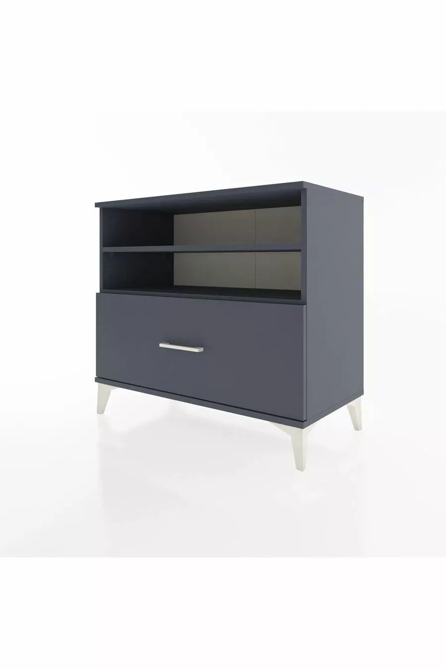 Hyperion Dressoir 2 Planken 1 Lade Antraciet-Antraciet