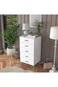 Rani Kommode mit 5 Schubladen Schlafzimmer Babyzimmer Weiß
