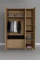 Armadio Ege con 3 Ante e Cassetti | Qualità MDF | Design Moderno | Elegante e Funzionale