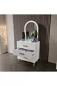 Commode Lucia Bohem à 3 tiroirs en MDF