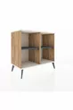Hyperion Kommode 2 Regale Kiefer-Marmor/Anthrazit