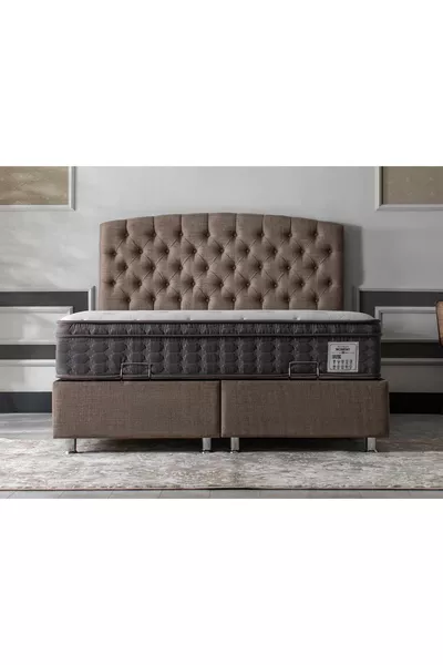Angel Double Bed Headboard Brown cm