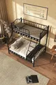 Imaj Lits superposés métalliques triple pour parents 3 personnes &