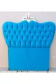 Titel DK Tweepersoons Avangard Turquoise Baby Face Stof Volledige Quilt
