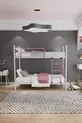 Trend Stapelbed Geschikt voor Matras Lichtroze Afneembaar Metalen Stapelbed