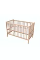 Lit pour bébé en bois à deux niveaux