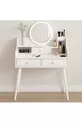 1st Grade Premium Quality % MDF LED Lighted Mirror Modern Makeup Table (B)