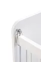 Schommelende en Vaste Babywieg bij Moeder - Babybed - Parkbed - Wit - Cm - 