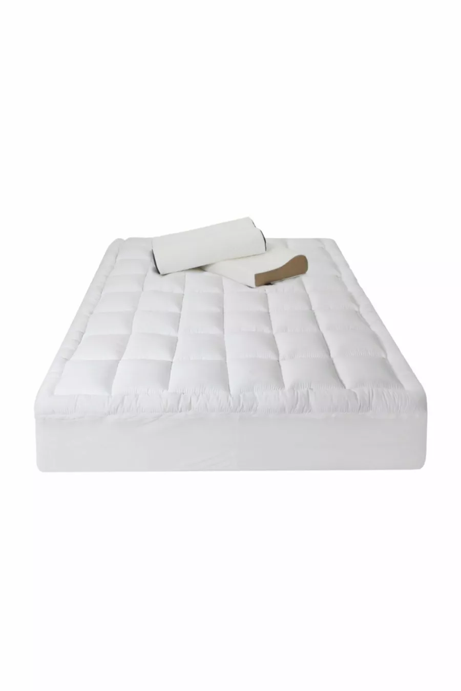 Bed Saver Sleep Pad Mattress Pad Sleep Mattress Micro Cotton Puffy Sleep Pad with Pillowcase Gift