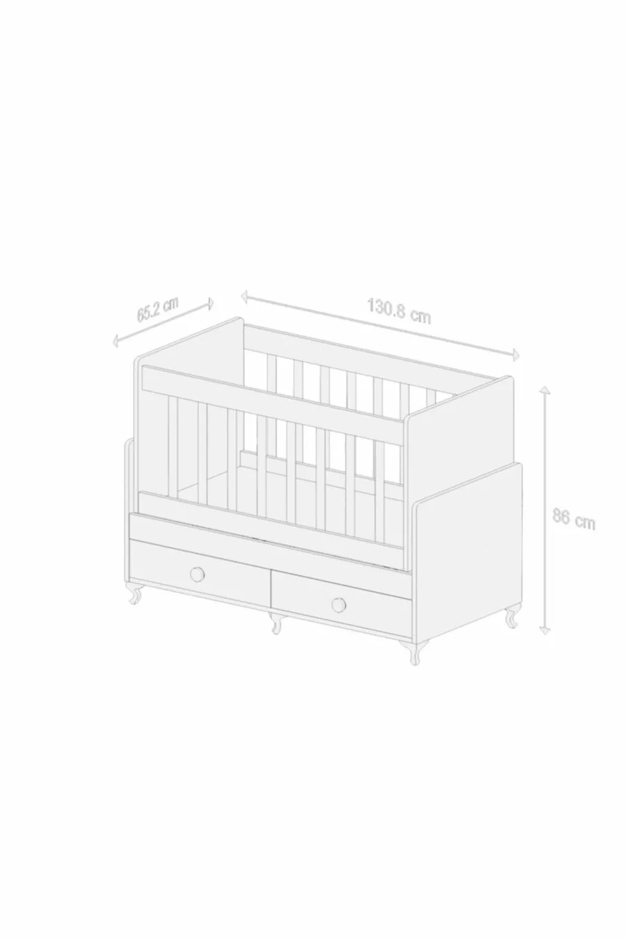 Side of Mom, Crib with Drawer, Rocking Cradle X