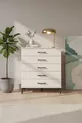 Comò Aura a 5 Cassetti Pietra di Luna | Design Moderno