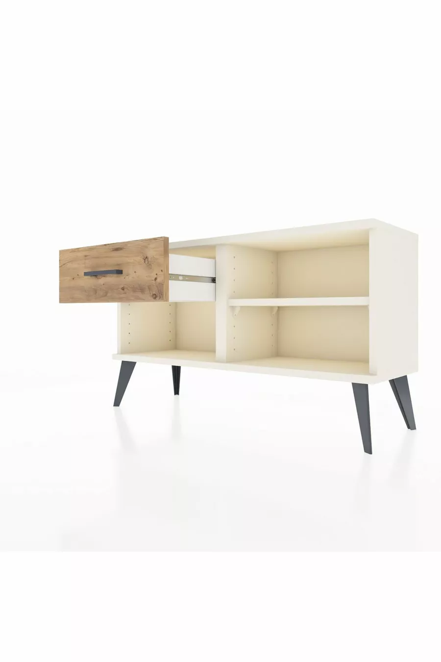Arges Dressoir Enkel Rek En Lade Aketon/Aketon/Den