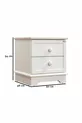 Table de chevet Classy Blanc pour chambre d'adolescent