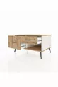 Commode Kronos 2 tiroirs Pierre de lune-Pin