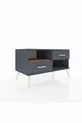 Hyperion Dressoir Enkele Plank 2 Lade Antraciet-Ceder/Antraciet