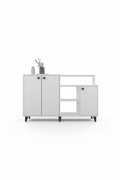 Siena Dresser / Console - White - 4 Doors