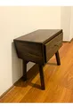 Commode en bois avec tiroirs, table de chevet et tête de lit