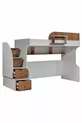 Stapelbed, Aura Stapelbed Bed Frame 2 Comfort Matratzen