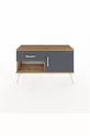 Arges Dresser with Single Shelf, Single Drawer, Single Door Pine-Anthracite
