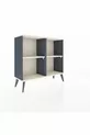 Arges Dresser 2-Shelf Anthracite-Crystal Gray