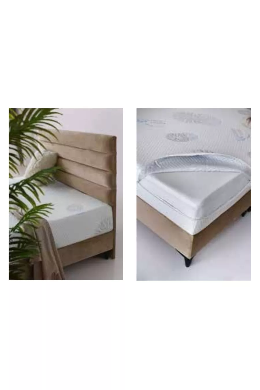 Set Letto con Rete Silver