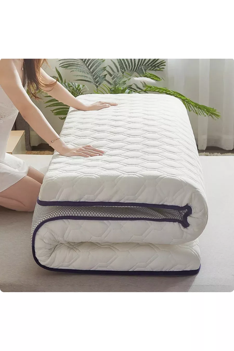 Double Bed Mattress Pad Foam 7 cm