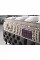 Matelas à ressorts Ultra Orthopédique avec soutien lombaire et dorsal, pack roulé avec coussin, Istanbul Luxuria
