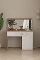 Alvin Mirrored Dresser - Yellow Oak