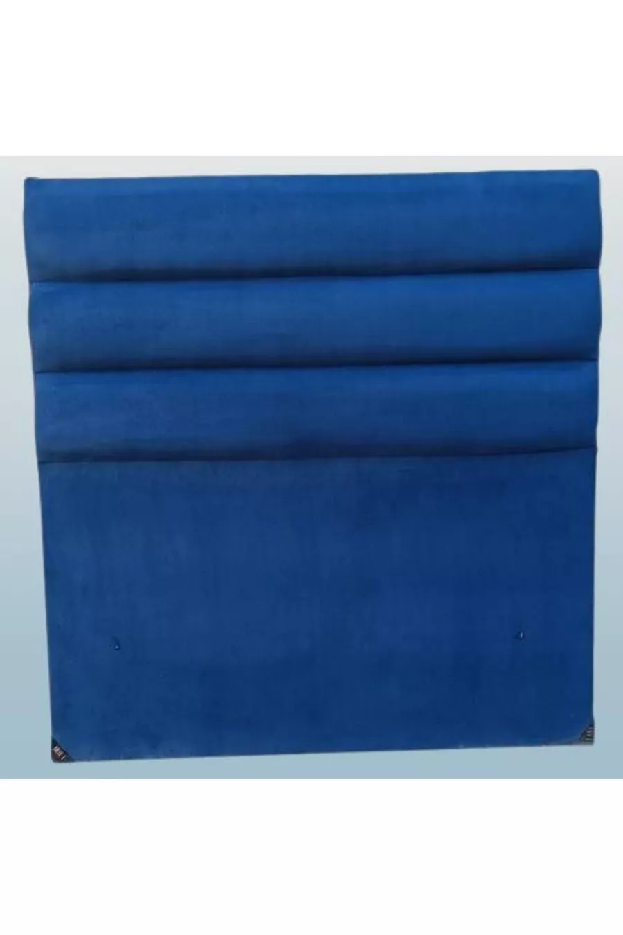 Titre DK Double Taille Tissu Bleu Plume de Poulain Modèle à Tranches Horizontales Fait Main