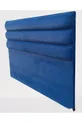 Titre DK Double Taille Tissu Bleu Plume de Poulain Modèle à Tranches Horizontales Fait Main